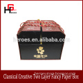 Trade Assurance Luxury Customized Packaging Classical Creative Two Layer Fancy Paper Box
